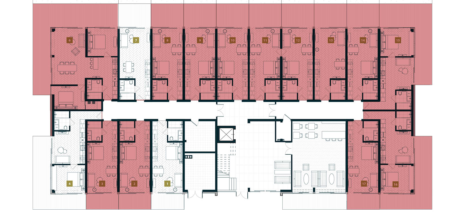 Sprzedaż apartamentów na parterze. Sea & Lake Mielno Resort